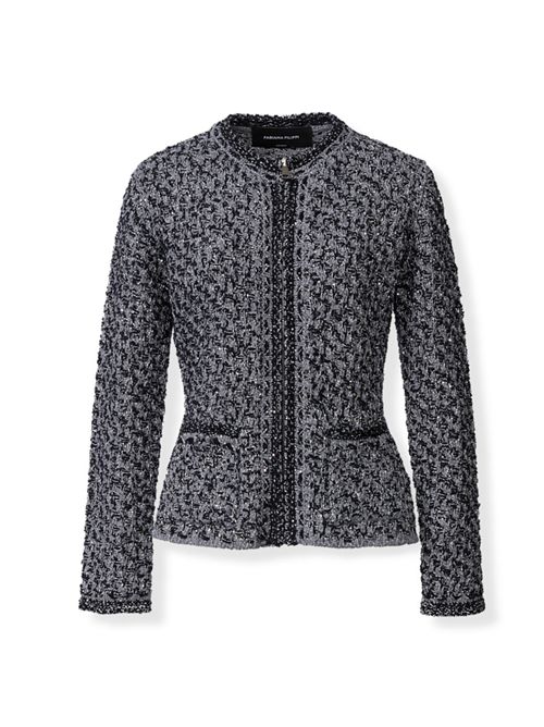 TWEED JACKET FABIANA FILIPPI | GCD266F206VR2 BLU NOTTE